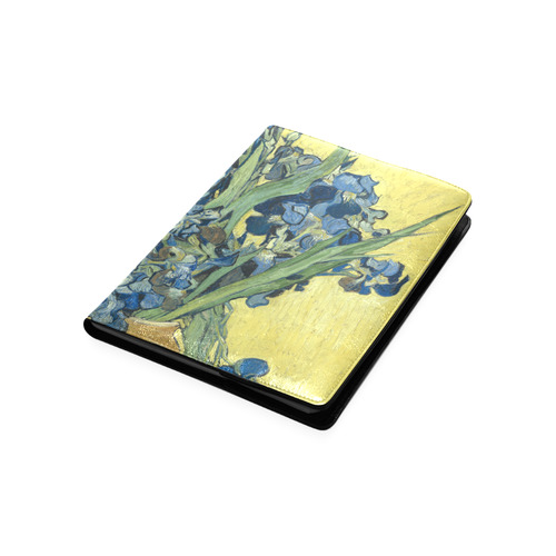 Van Gogh Irises Yellow Background Custom NoteBook B5