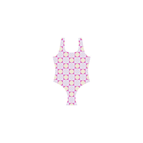 sweet little pattern  F by FeelGood Vest One Piece Swimsuit (Model S04)