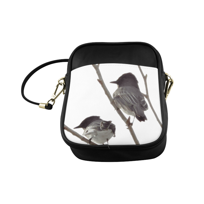 Winter Birds Sling Bag (Model 1627)