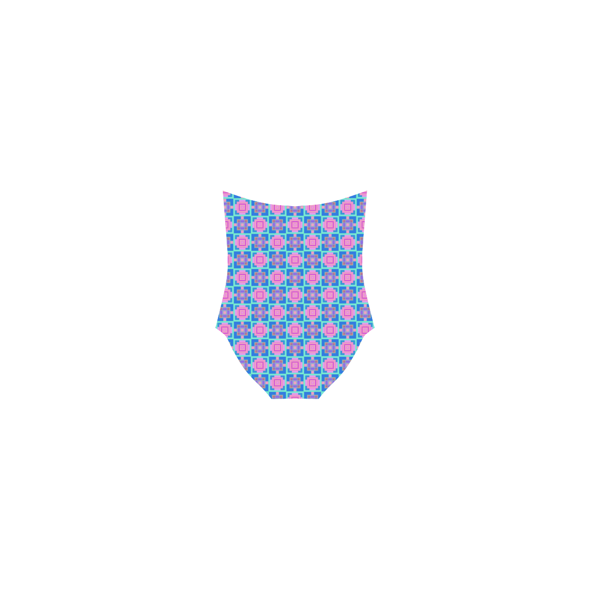 sweet little pattern B by FeelGood Strap Swimsuit ( Model S05)
