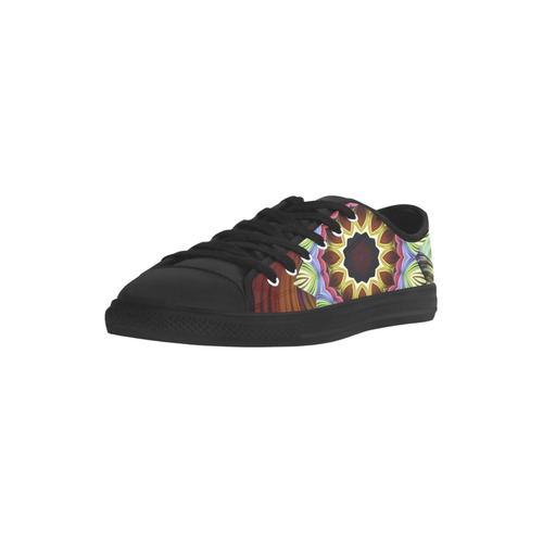 Love Energy Mandala Aquila Microfiber Leather Women's Shoes (Model 031)