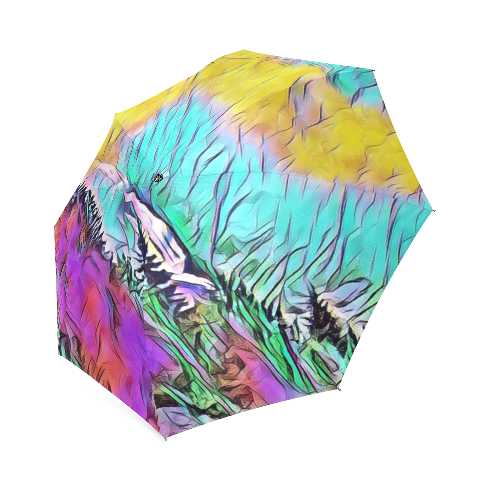 Rainbow Foldable Umbrella (Model U01)