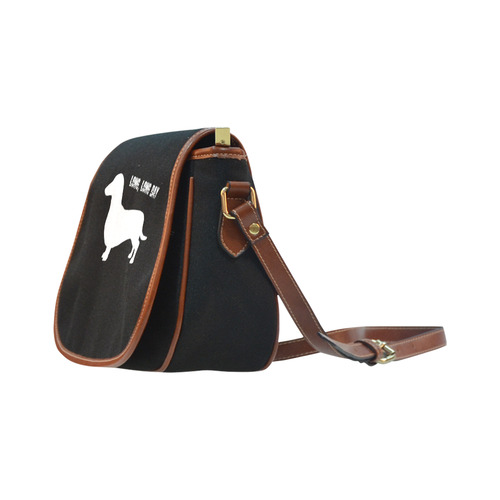 Long,Long Day by Popart Lover Saddle Bag/Small (Model 1649)(Flap Customization)