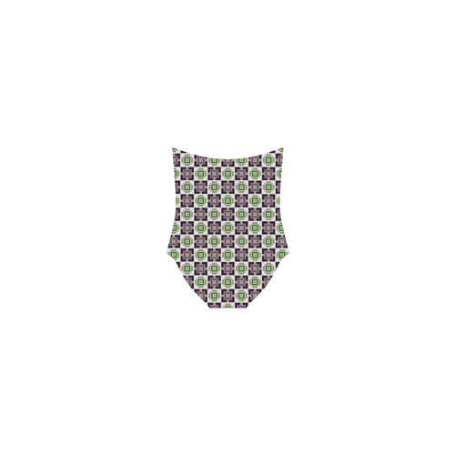 sweet little pattern D by FeelGood Strap Swimsuit ( Model S05)