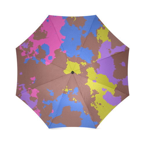 Retro texture Foldable Umbrella (Model U01)