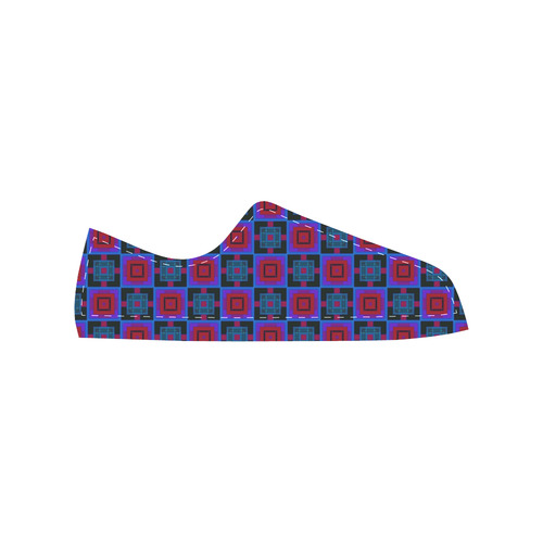 sweet little pattern E by FeelGood Canvas Women's Shoes/Large Size (Model 018)
