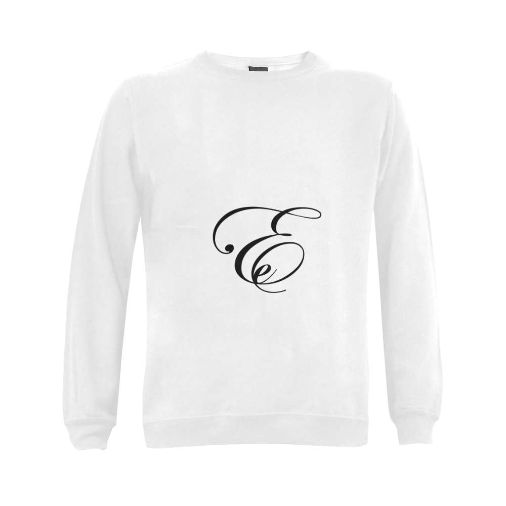 Alphabet E - Jera Nour Gildan Crewneck Sweatshirt(NEW) (Model H01)