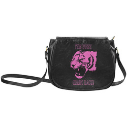 This Pussy Grabs Back! Classic Saddle Bag/Small (Model 1648)