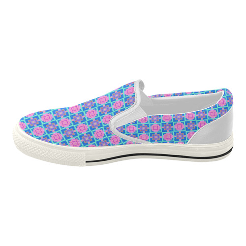 sweet little pattern B by FeelGood Women's Slip-on Canvas Shoes (Model 019)