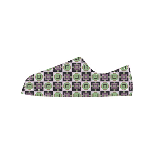 sweet little pattern D by FeelGood Canvas Women's Shoes/Large Size (Model 018)