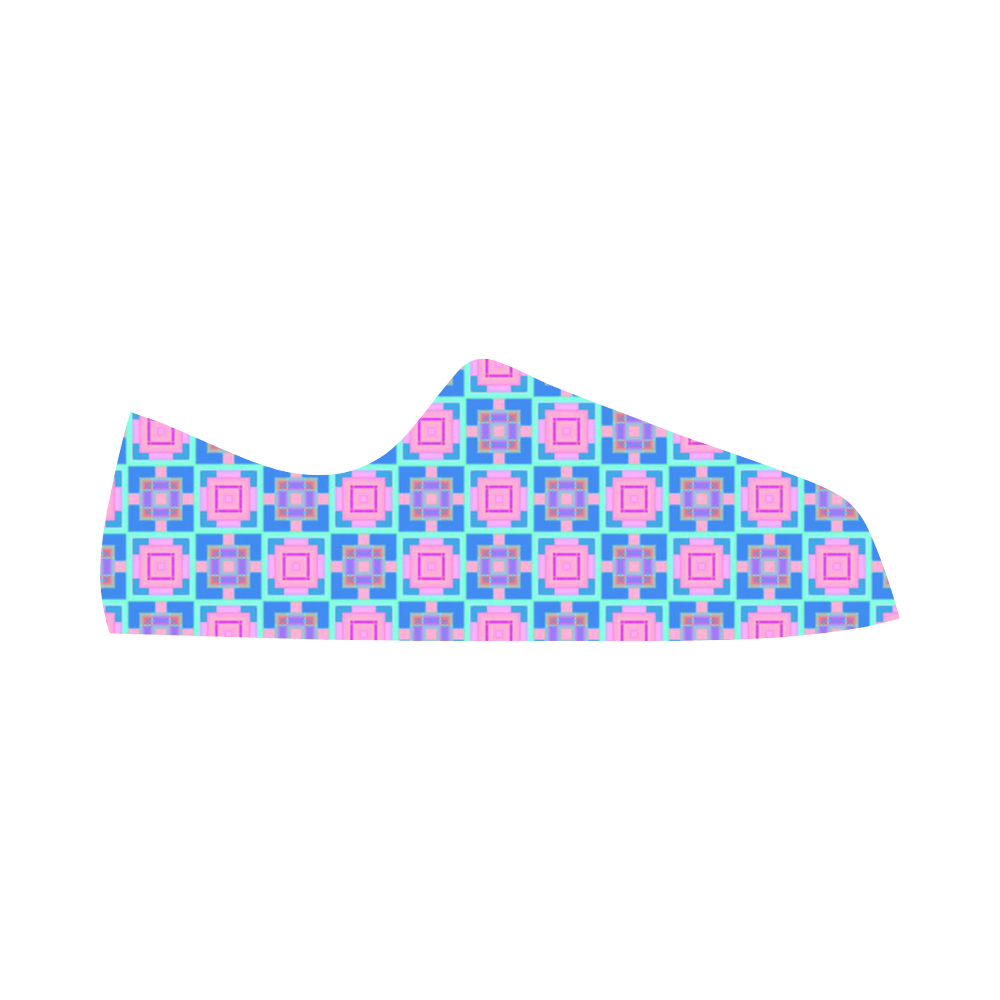 sweet little pattern B by FeelGood Aquila Microfiber Leather Women's Shoes/Large Size (Model 031)