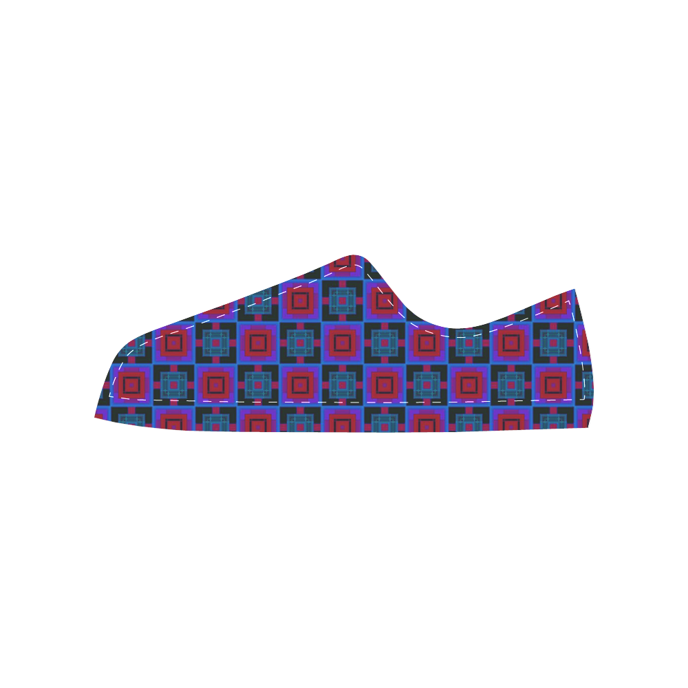 sweet little pattern E by FeelGood Women's Classic Canvas Shoes (Model 018)