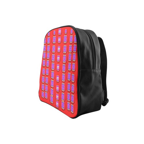 May be a cartoon on red School Backpack (Model 1601)(Small)