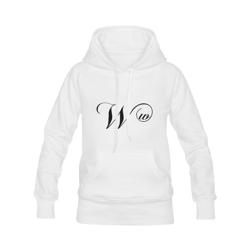 Alphabet W - Jera Nour Men's Classic Hoodies (Model H10)