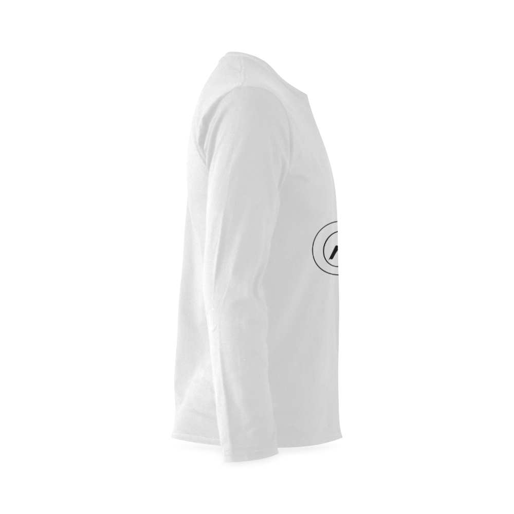 Alphabet N - Jera Nour Sunny Men's T-shirt (long-sleeve) (Model T08)