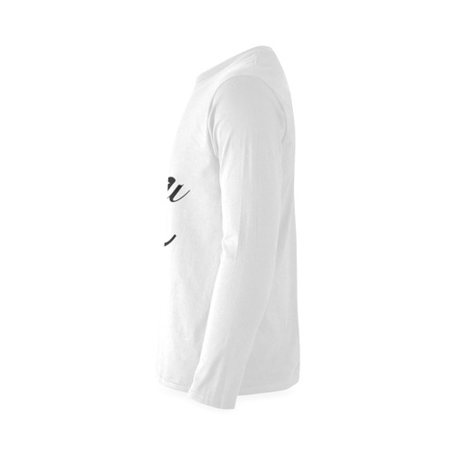 Alphabet U - Jera Nour Sunny Men's T-shirt (long-sleeve) (Model T08)