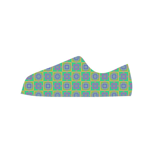 sweet little pattern A by FeelGood Low Top Canvas Shoes for Kid (Model 018)