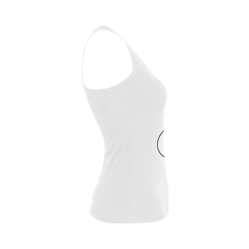 Alphabet B - Jera Nour Women's Shoulder-Free Tank Top (Model T35)