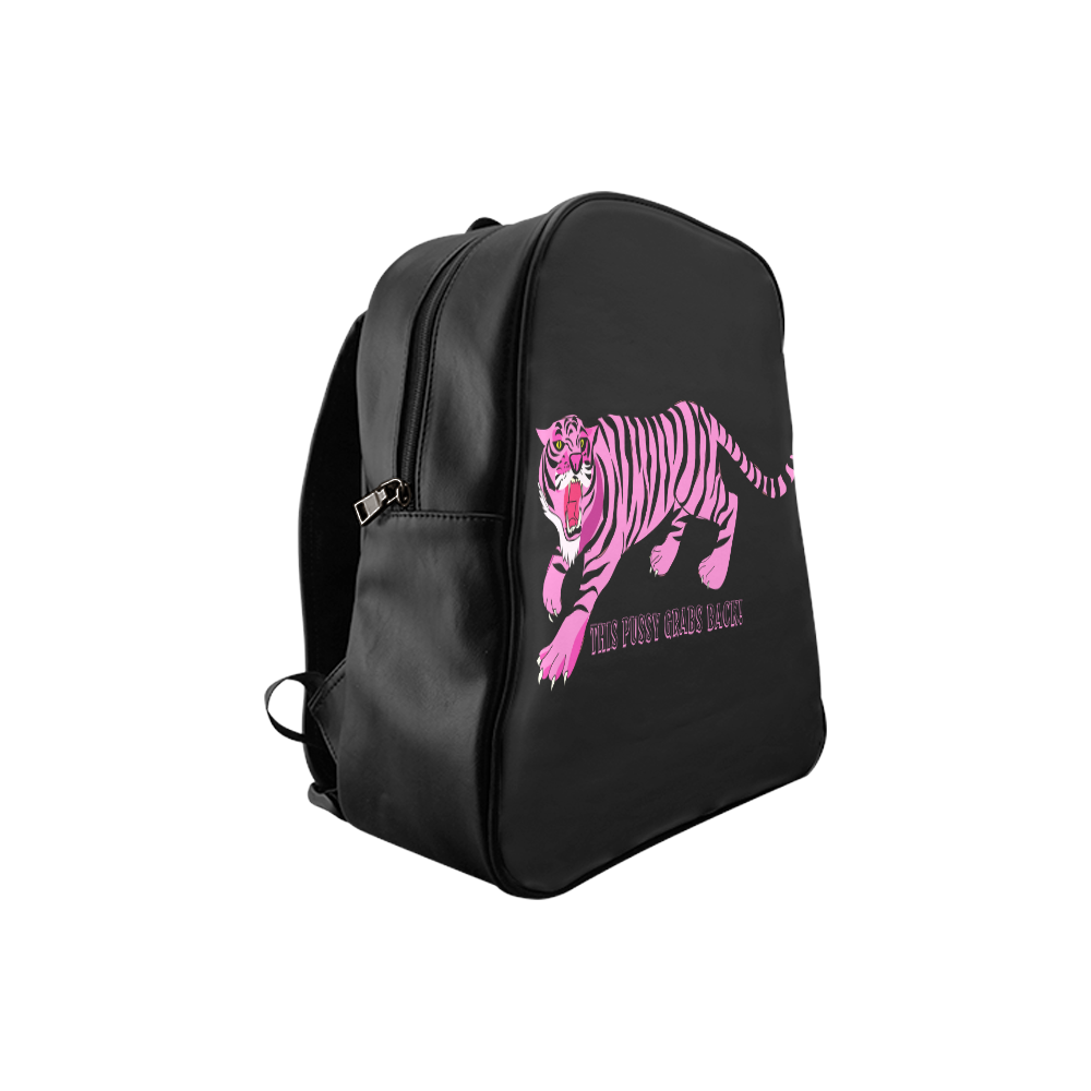 This Pussy Grabs Back! School Backpack (Model 1601)(Small)