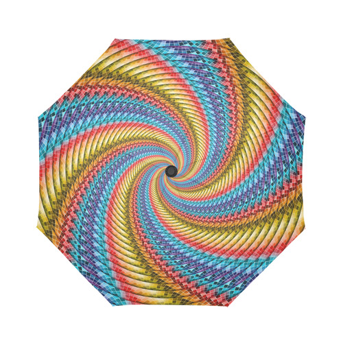 Escher’s Droste Spirals Auto-Foldable Umbrella (Model U04)