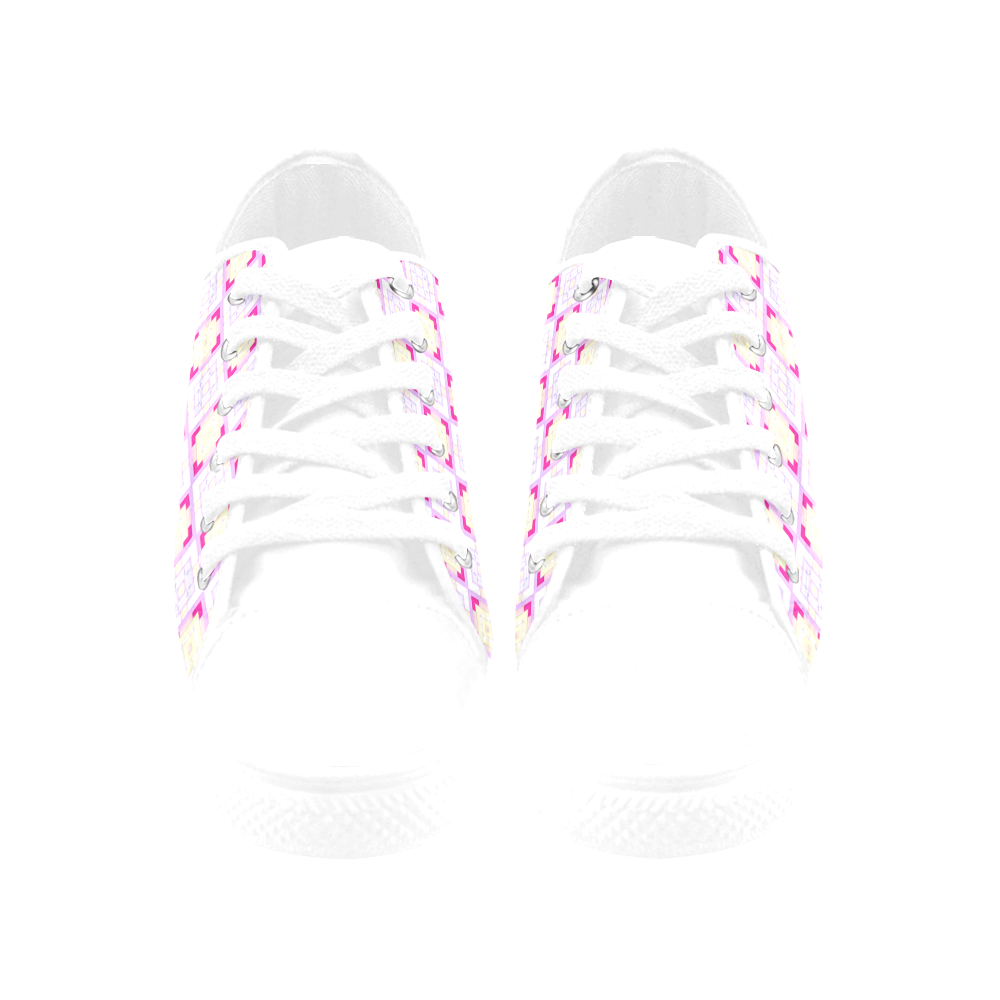 sweet little pattern  F by FeelGood Aquila Microfiber Leather Women's Shoes/Large Size (Model 031)