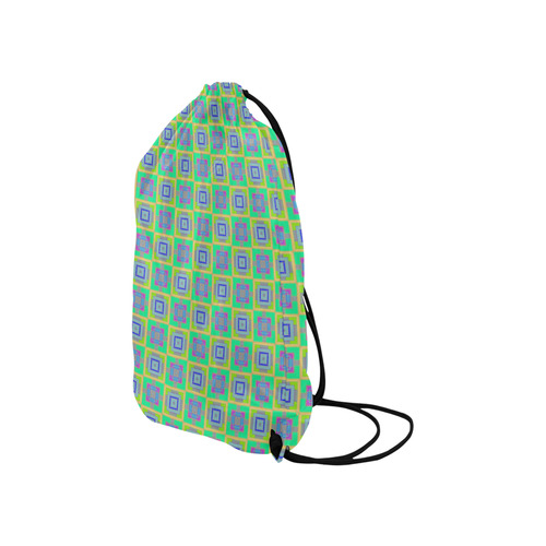 sweet little pattern A by FeelGood Small Drawstring Bag Model 1604 (Twin Sides) 11"(W) * 17.7"(H)