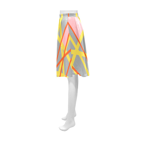 Abstract RQ Athena Women's Short Skirt (Model D15)