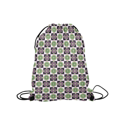 sweet little pattern D by FeelGood Medium Drawstring Bag Model 1604 (Twin Sides) 13.8"(W) * 18.1"(H)