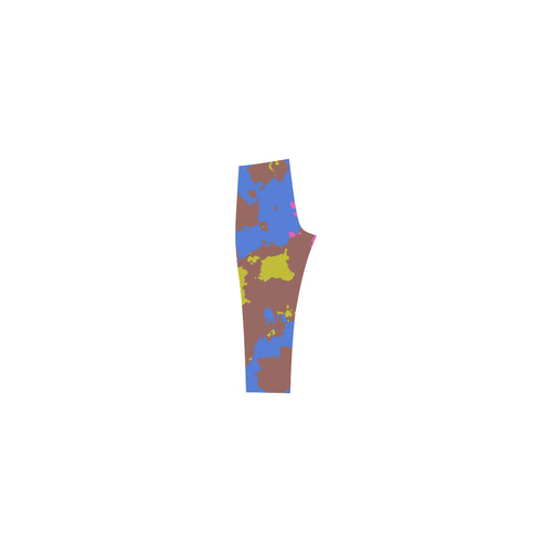 Retro texture Capri Legging (Model L02)