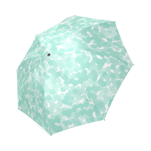 Beach Glass Polka Dot Bubbles Foldable Umbrella (Model U01)