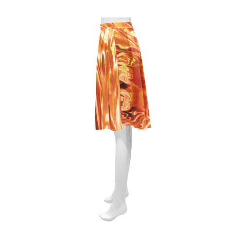 Abstract Athena Women's Short Skirt (Model D15)