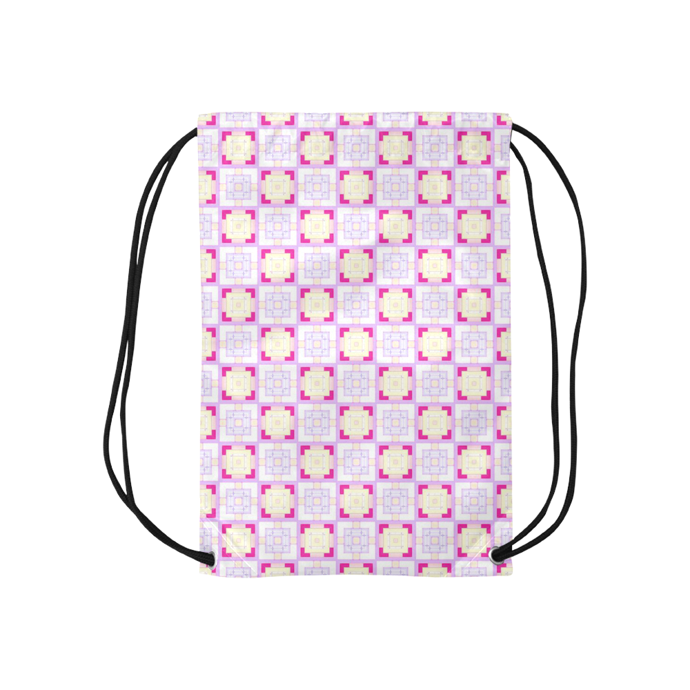 sweet little pattern  F by FeelGood Small Drawstring Bag Model 1604 (Twin Sides) 11"(W) * 17.7"(H)