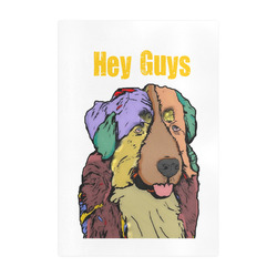 Bernese Mountain Dog Popart by Nico Bielow Art Print 19‘’x28‘’