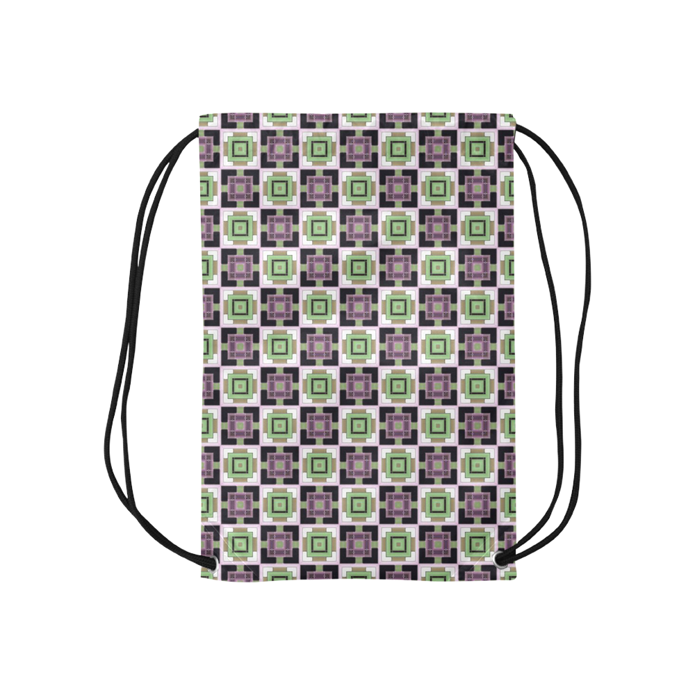 sweet little pattern D by FeelGood Small Drawstring Bag Model 1604 (Twin Sides) 11"(W) * 17.7"(H)