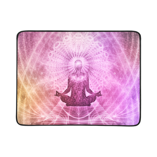 Holy Yoga Lotus Meditation Beach Mat 78"x 60"