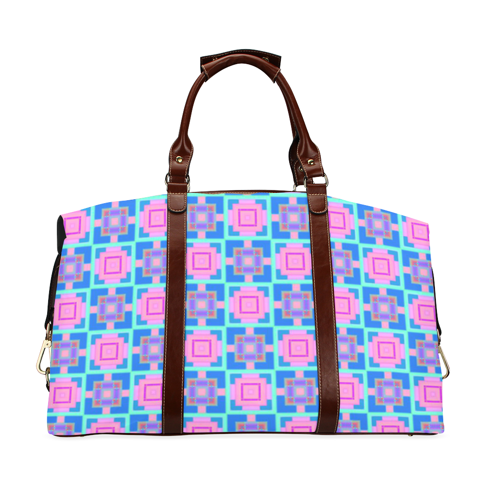 sweet little pattern B by FeelGood Classic Travel Bag (Model 1643) Remake
