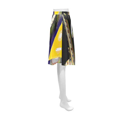 Music Athena Women's Short Skirt (Model D15)
