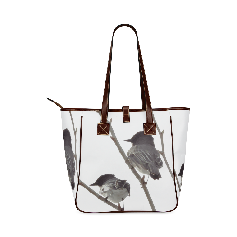 Winter Birds Classic Tote Bag (Model 1644)