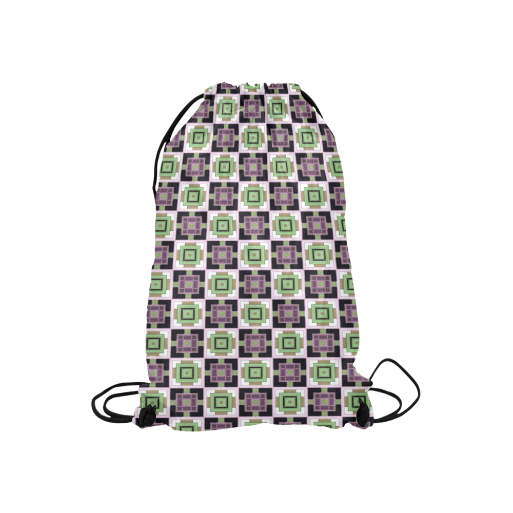 sweet little pattern D by FeelGood Small Drawstring Bag Model 1604 (Twin Sides) 11"(W) * 17.7"(H)