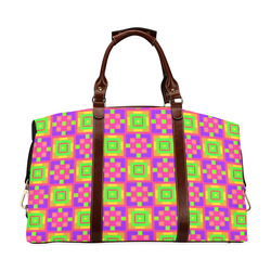 sweet little pattern C by FeelGood Classic Travel Bag (Model 1643) Remake