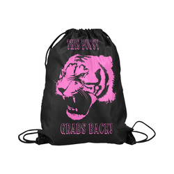 This Pussy Grabs Back! Large Drawstring Bag Model 1604 (Twin Sides)  16.5"(W) * 19.3"(H)