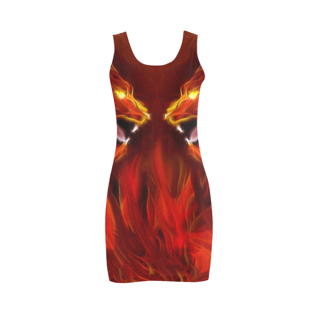 Fire Head Lions in Love ;-) Medea Vest Dress (Model D06)