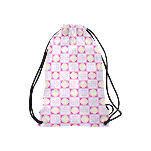 sweet little pattern  F by FeelGood Small Drawstring Bag Model 1604 (Twin Sides) 11"(W) * 17.7"(H)