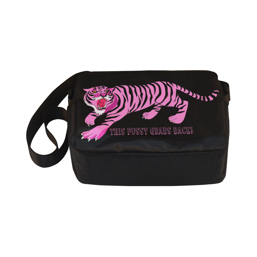 This Pussy Grabs Back! Classic Cross-body Nylon Bags (Model 1632)
