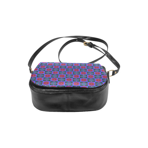 sweet little pattern E by FeelGood Classic Saddle Bag/Small (Model 1648)