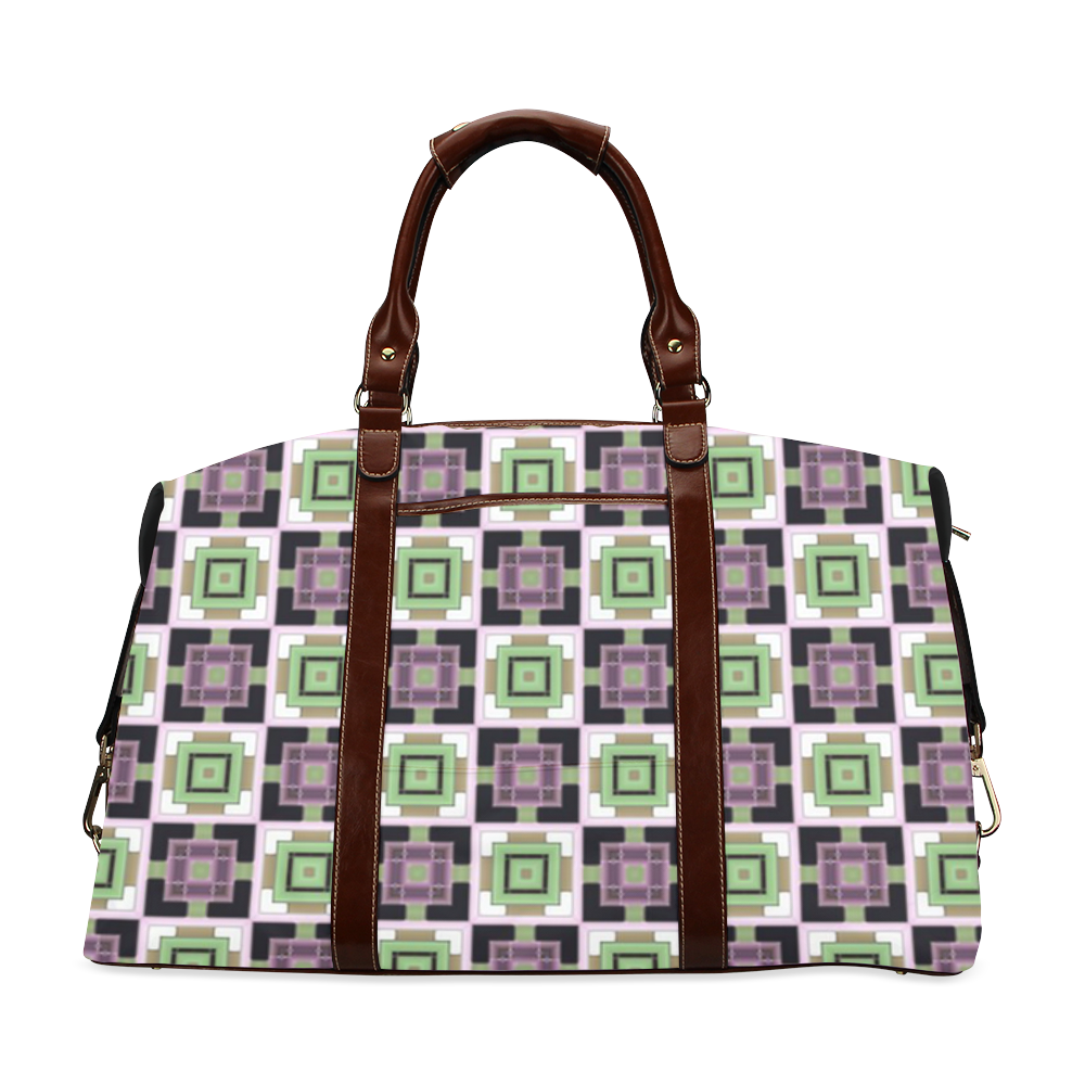 sweet little pattern D by FeelGood Classic Travel Bag (Model 1643) Remake