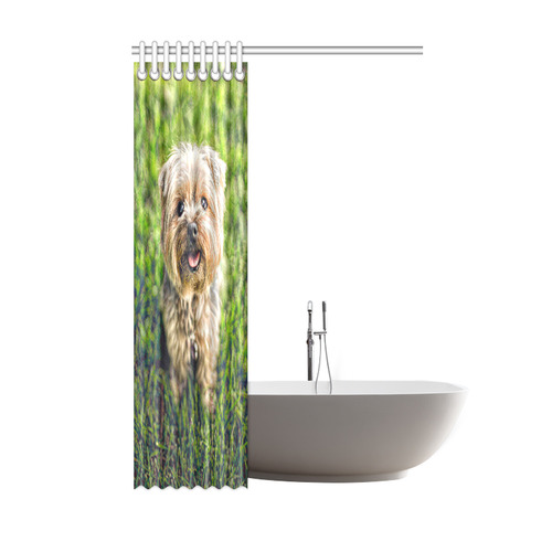 Photography - PRETTY LITTLE DOG Shower Curtain 48"x72"