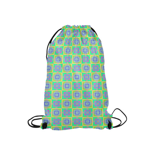 sweet little pattern A by FeelGood Small Drawstring Bag Model 1604 (Twin Sides) 11"(W) * 17.7"(H)