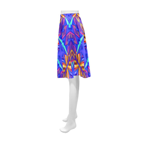 Colorful Ornament D Athena Women's Short Skirt (Model D15)
