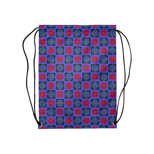 sweet little pattern E by FeelGood Medium Drawstring Bag Model 1604 (Twin Sides) 13.8"(W) * 18.1"(H)